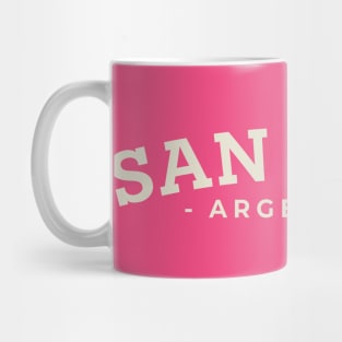 San Juan Minimal City Design Mug